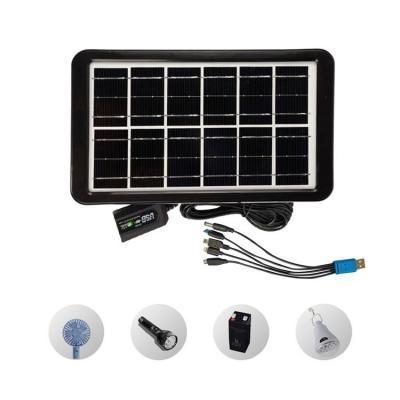 China 5.5v 3w Small Size Usb Output Mini Solar Panel Outdoor Security Popular Camera Mono Solar Panels 156.75mmx156.75mm for sale