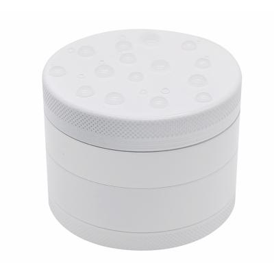 China Windproof Grinder / Ceramic 55mm Aluminum Nonstick Herb Grinder Ceramic Coated Weed Grinder Gifts etc. 2021 for sale