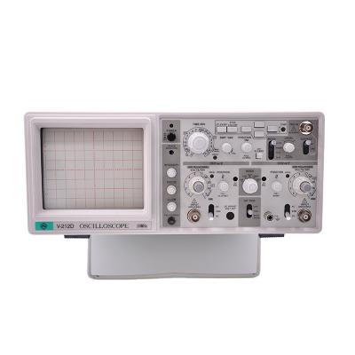 China 20MHz 2 Channel Analog Digit Readout Oscilloscope V-212D for sale