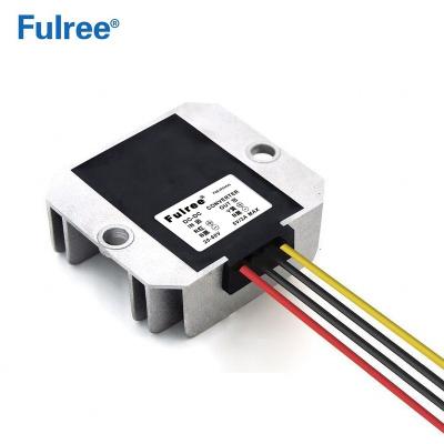 China Aluminum 36V 48V (20-60V) To 5V 3A 5A 8A DC Buck Power Converter 36Vdc 48Vdc Convert To 5Vdc Car Step Down Power Supply for sale