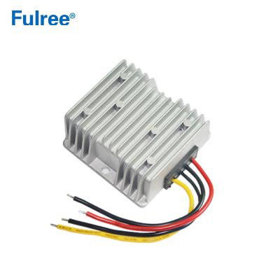 China Aluminum DC-DC Buck Boost Converters 12V/24V (8-40V) to 13.8V 5A 10A Automatic Voltage Regulator Stabilizer Step-Down Booster Module for sale