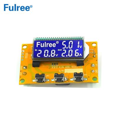 China No Case 3A Buck Converter Power Supply Adjustable DC DC Step Down Module 8-40V To 3.3-38V With Dual Current / Voltage LED Display for sale