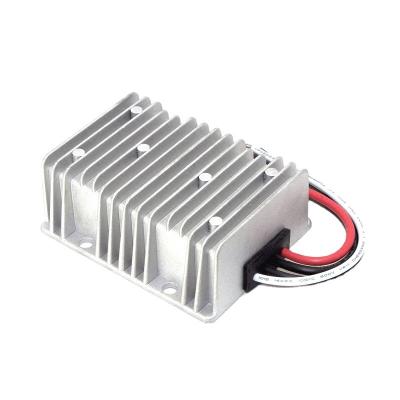 China Aluminum 12V DC to DC 12V 15A 20A 25A Automotive Step Up Down 12Vdc Car Buck Boost Voltage Converter 12 Volt Stabilizer Regulator Module for sale