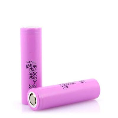 China South Korea 18650 3.7V 3000mah li-ion battery pink Samsung 30q samsung INR18650 30Q batterie 3000 mAh for sale