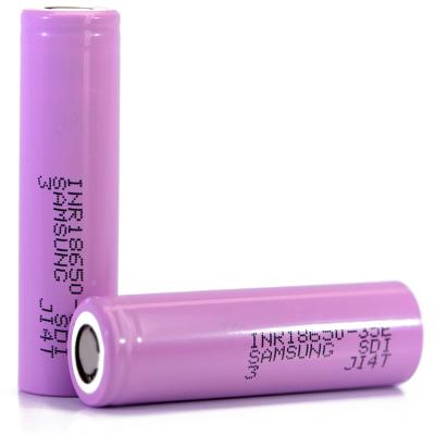 China Original Samsung SDI INR18650-35E 3500mAh 3.6V Rechargeable Li-ion Battery Samsung 18650 35E for sale