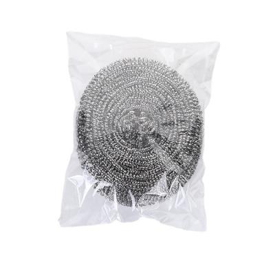 China Wholesale Individually Wrapped Simple Workable Stainless Steel Cleaning Home Cleaning Balls Brush Wire Balls Steel Wire Clean Ball for sale