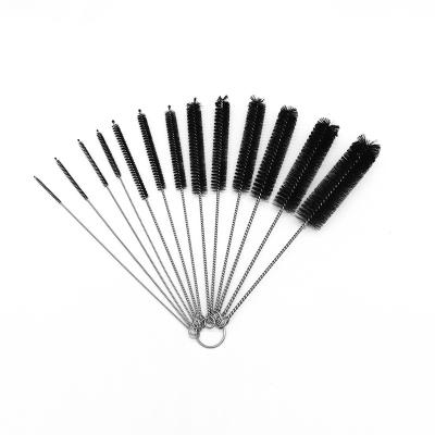 China Multifunctional Viable Stainless Steel Cleaning Brush 13 Pieces Straw Brushes Stainless Steel Crevice Brush Set Cleaning Tool for sale