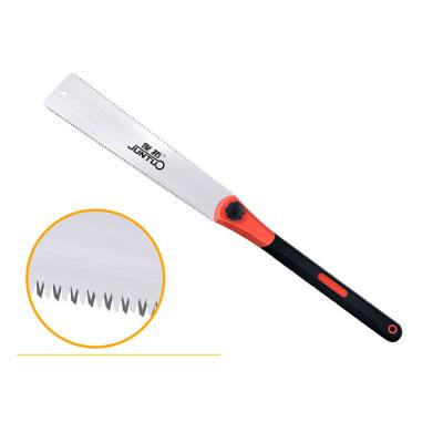 China Woodworking Quick Triple Hand Saw Garden Tools Fruit Tree Household Hacksaw Three Sides Grinding Teeth Hand Panel Saw for sale