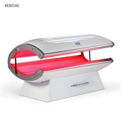 China Increase Blood Circulation LED Light Therapy Skin Care Treatment Pain Relief Therapy Near Infrared Physiotherapy Bed for sale