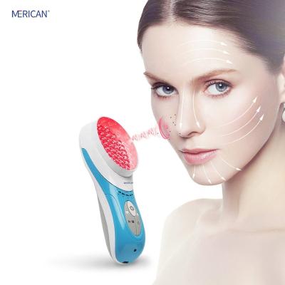 China Blood Vessels Removal MERICAN Wholesale Beauty Facial Photon Infrared LED Red Light Therapy Device For Face Skin for sale