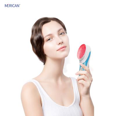 China Handheld Device Multiple Facial Skin Removal Beauty Lifting RF Blood Vessels Rejuvenation Whiten 4 Colors LED Lights Handheld Blue Red Yellow Beauty for sale