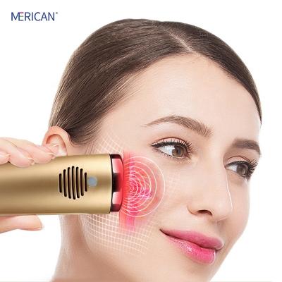 China Anti Aging Therapy Device Hot Photon Blood Vessels Removal Vibration Compress Skin Rejuvenation LED Red Light Therapy Magic Wand for sale