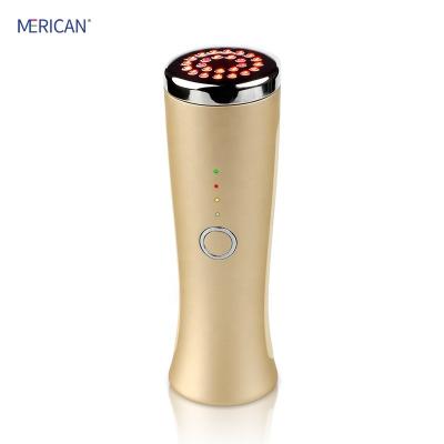 China Hot Blood Vessel Removal Vibration Compress Photon Therapy Device Skin Rejuvenation LED Red Light Therapy Magic Wand for sale