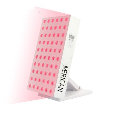 China Medical Anti-puffiness desktop near infrared led light therapy 660nm 850nm red ptd led light therapy machine for sale