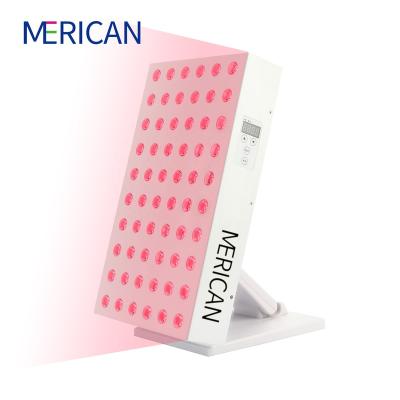 China Anti-Puffiness Led Near Infrared Light Therapy Lamp Panel 660nm 850nm Red Light Therapy Device With Timer For Beauty for sale