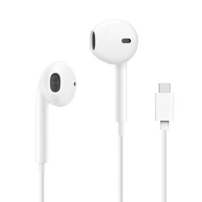 China WinAqum Type-C USB C Earphone In-Ear Type-C Saving Headphones Wired Mobile Earbuds Accessories Stereo for sale