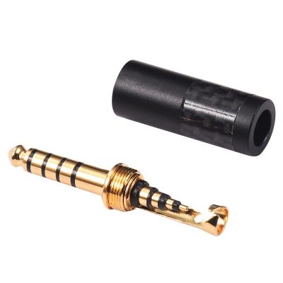 China 4.4mm 5 Pole Balanced Stereo Adapter Earphone Male Female Plug For NW-WM1ZA 4.4mm for sale