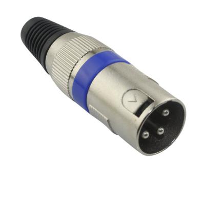 China 1PCS XLR 3 Pin Cannon Male Female Speaker Jack Connector Socket Panel Audio Seat TYW27 for sale