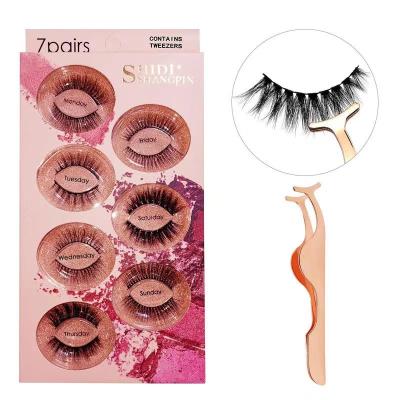 China Wholesale Price 5d Mink Eyelashes Natural Long 25mm Factory Real Siberian Mink Lashes With To Customize Own Brand Box for sale