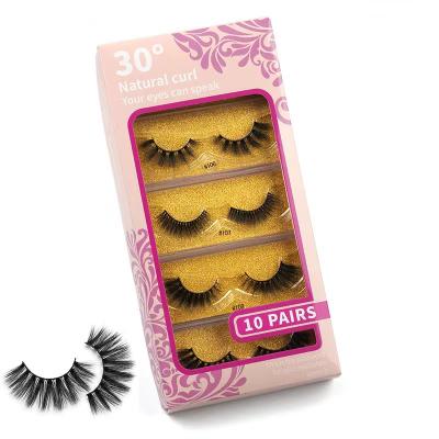 China Thick Factory Fdshine Wholesale Eyelashes New Style 25mm 5d Mink Eyelashes With Cheap Seller Box for sale