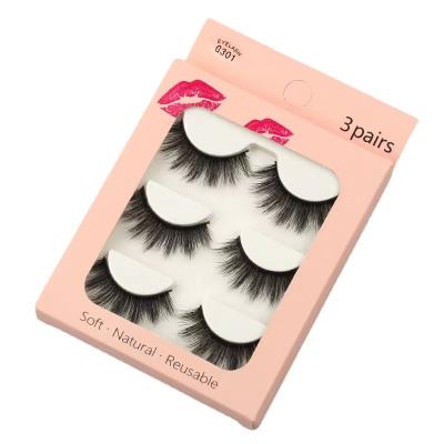 China New Style 3d Mink Eyelashes With Thick Highlights Seller Fashion Cheap Box for sale