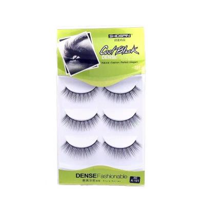 China Long New Natural 3D False Mink False Eyelashes With Private Label Packaging Factory Wholesale for sale