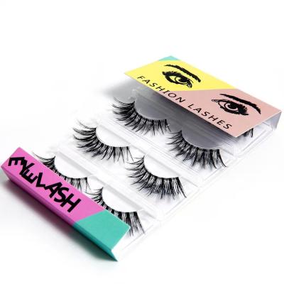 China Deep-wave Lashes Wholesale Cruelty Free Eyelashes 3D Mink Lashes Strips Custom Packaging for sale