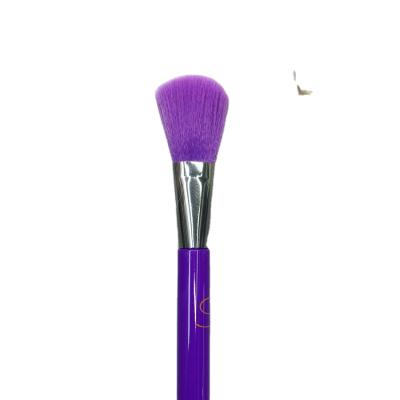 China Angular Blush 10 Brush Plastic Gradient Powder Eyeshadow Brush Loose Makeup Beauty Tool Kit for sale