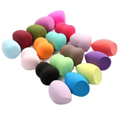 China Put On Hot Selling Beauty Sponge Cosmetic Makeup Sponge Cosmetic Color Powder Puff Custom Powder Puff for sale