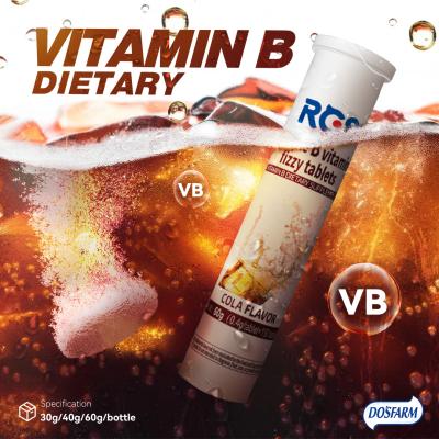 China Do's Farm Vitamin B Fizzy Tablet Cola Flavor Tablets VB Tablets Effervescent Tablets for sale