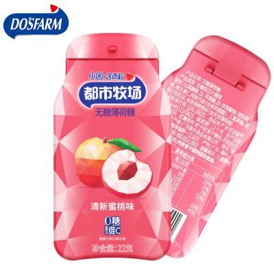 China Suplemento descontado a Sugar Free Mints Candy Healthy do sabor do pêssego da vitamina dos produtos à venda