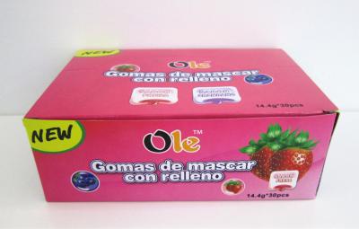 Κίνα 4 1 στις γεύσεις τσίχλας 14.4g*30pcs 2 Fruit&Mint σε ένα κιβώτιο/τα παιδιά που μασά την καραμέλα προς πώληση