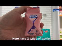 Center Filling Fizzy Healthy Hard Mint Candy With Hard Texture Long Shelf Life