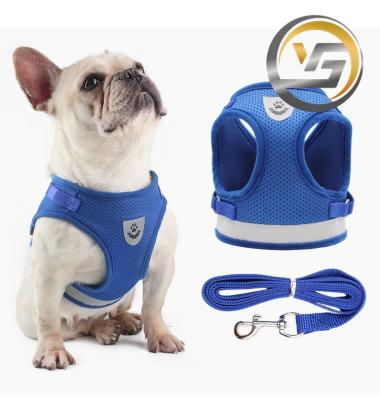 China 2021 New Padded Pet Chest Strap Dog Vest Strap Breathable Dog Rope Wholesale Pull Rope for sale