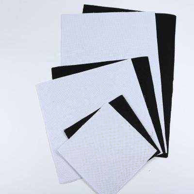 China 632522082431 100% Cross Stitch Fabric Various Sizes White and Black Cotton 14 Count Aida Fabric Cross Stitch Cloth for sale