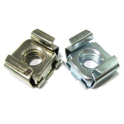 China Metric Measurement System Stainless Steel Square Cage Nut Clip Nut for Brass Products for sale