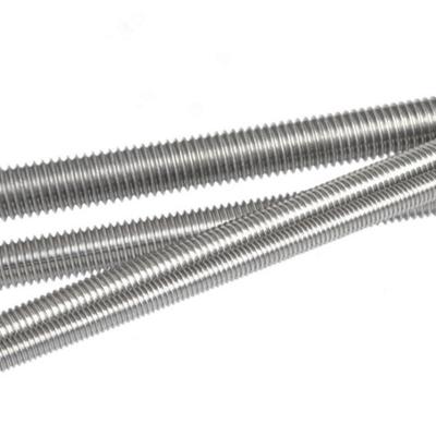 China 304 Stainless Steel Full Threaded Screw Rod DIN975 Hot Dip Galvanized Trapezoidal Rod for sale