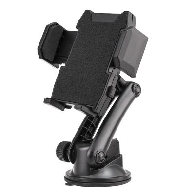 China Super High Quality Adjustable Suction Dashboard Windshield Mobile Phone Holder For Car 360 Degree Cell Phone Car Mount for sale