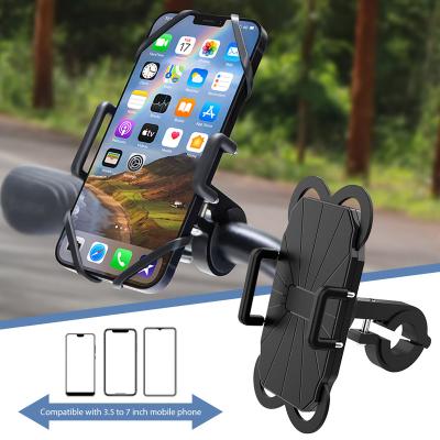 China Flexible 360 ​​Degree Adjustable Rotation Bike Mount Phone Holder Bikes Bike Motorcycle Phone Holder For Riding for sale