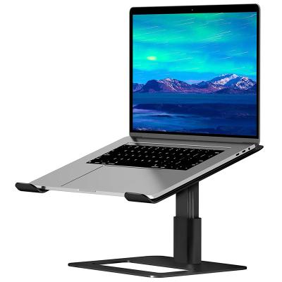 China 14-17 Inch Ergonomic Adjustable Portable Aluminum Riser Laptop Stand Notebook Foldable Laptop Stand for sale