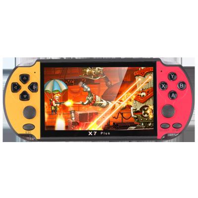 China TV Wholesales 2022 New X7 Plus Retro Video Game Consoles With Full Color 5.1inch Screen Kids Gift Mobile Game Controller Player for sale