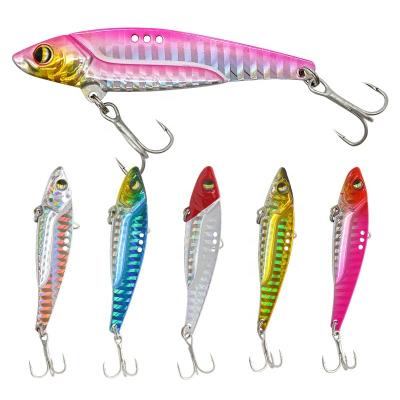 China Factory Direct Sale Vib Bass Spoon Spinner Sinking Bite Hard Tackle Metal Bait Bite BL-005 Fishing Lure for sale