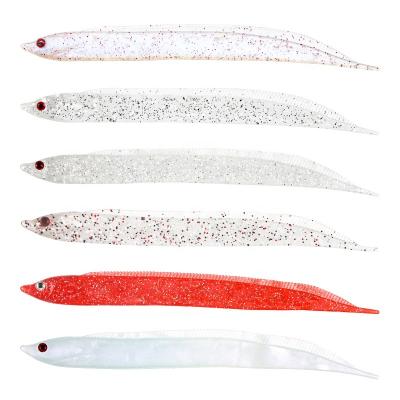 China 19g/150mm Artificial Bionic Soft Bait Silicone Bait Hairtail Soft Bait BL-002 for sale