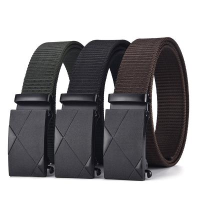 China High Level Custom Leather Belt Soft Leather Automatic Belt Men's Business Crocodile Tool Leather Belt for sale