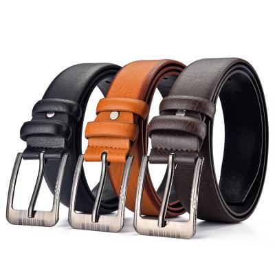 China Business Versatile Manufacturer Customized Mens Striped Belt Trend Jeans Fashion Adjustable Belt for sale