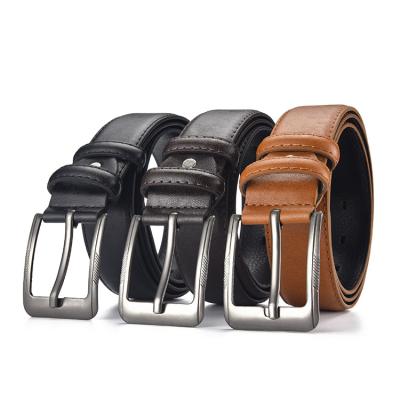 China Black Leather Belt Luxury Manufacturer Designer Belt Soft Business Men's Fashion Wholesale Production for sale