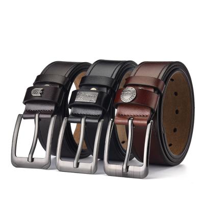 China Luxury High Quality Brand Soft Men's Adjustable Belt Buckle Business Belt Manufacturer for sale