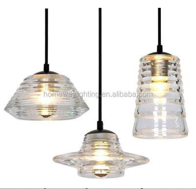 China High Efficiency Vintage Light Bulbs Antique Glass Ball Pendant Lamp Clear Glass Pendant Light for sale