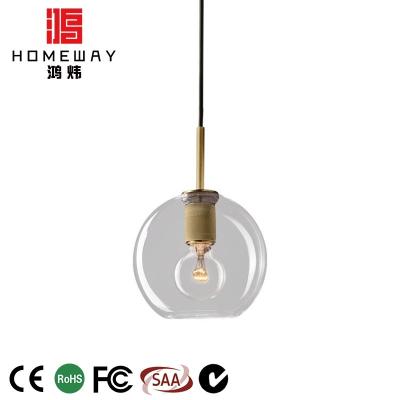 China Height Adjustable Lamp Living Room Chandelier Pendant Lights Hanging Lamp Glass Hotel Pendant Light for sale