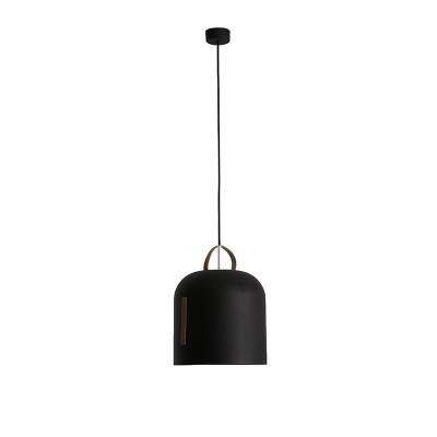 China Leather Strip Feature New Nordic Modern Pendant Lights Kitchen Lamps Home Decor Pendant Light for sale